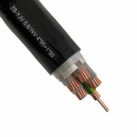 阻燃交聯聚乙烯絕緣聚氯乙烯護套銅芯電纜  ZB-YJV